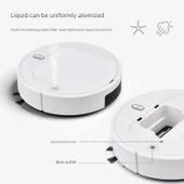 3'ü 1 Arada Süpürme Robotu - Mop Makinesi - Siyah - 3