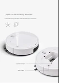 3'ü 1 Arada Süpürme Robotu - Mop Makinesi - Beyaz - 11