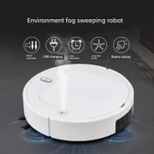 3'ü 1 Arada Süpürme Robotu - Hediye - Siyah - 2