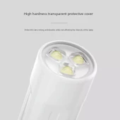 Taşınabilir Mini Tırnak Ucu UV LED Lamba - Prizli Üçlü Lamba Boncuğu + Baz Kat + Üst Kat - 5