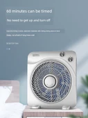 Masaüstü Elektrikli Fan - Gri (Zamansız) - 3
