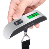 Taşınabilir El Bagaj Tartısı - Yeşil Gümüş 50kg/10g - 4