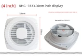 Pencere Kablo Egzoz Fanı - Model 100 (10.5cm Açıklık) - 9