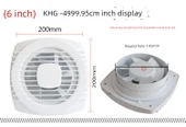Pencere Kablo Egzoz Fanı - Model 150 (14.5cm Açıklık) - 10