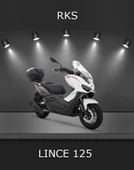 RKS LINCE 125 BEYAZ SCOOTER BENZİNLİ MOTOSİKLET - 1