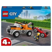 LEGO City Çekici Kamyon ve Spor Araba Tamiri 60435 - 5
