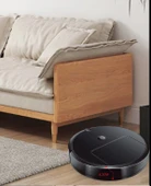 USB Şarjlı Otomatik Süpürme Robot Mop - Beyaz Pil - 10