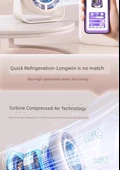 USB Masaüstü Duvara Monte Soğutma Fanı - Dyson Gri - Amiral Gemisi Takılabilir - 9
