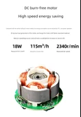 Mini Egzoz Fanı - 3 İnç - Sürekli Hız Ayarı - 8