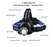 CATA CT-9123 POYRAZ USB ŞARJLI KAFA LAMBASI - 3