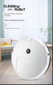 USB Şarjlı Otomatik Süpürme Robot Mop - Beyaz Şarj Modeli - 7