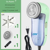 Tüy Topu Kesici - Güncellenmiş Tak Plug +1 6 Dişli Büyük Kesici Başlık + Ağ Kapağı - 1