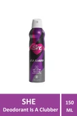 She İs A Clubber Deodorant 150 ml - 1