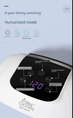 Hızlı Kuruyan LED Oje Lambası - Kırmızı Işık - 298W - Dokunmatik Mod - 12