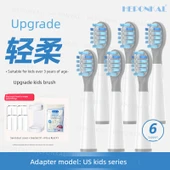 Çocuklar için Elektrikli Diş Fırçası Ucu - MINI Nazik Fırça 6 - Yastıklayıcı Yumuşak Kauçuk - 1