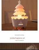 Noel Ağacı Nemlendirici - Noel Kırmızısı - Doodle Tavşan Ambalajı - 11