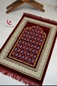 Kadife Seccade Bordo - 70x110 cm -– Ekonomik,Hafif ve Kullanışlı - 3