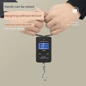 Taşınabilir 40kg Elektronik Terazi - Siyah - Çince (Longbei Tescilli) - 2