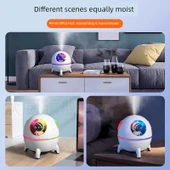 Mini USB Masaüstü Nemlendirici - Beyaz - Uzay Bebekli - Nano Sis - 3