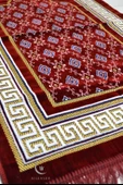 Kadife Seccade Bordo - 70x110 cm -– Ekonomik,Hafif ve Kullanışlı - 2