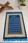 Kadife Seccade Açık Mavi- 70x110 cm -– Ekonomik,Hafif ve Kullanışlı - 1