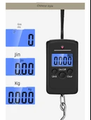 Taşınabilir 40kg Elektronik Terazi - Siyah - Çince (Longbei Tescilli) - 9