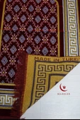 Kadife Seccade Bordo - 70x110 cm -– Ekonomik,Hafif ve Kullanışlı - 4