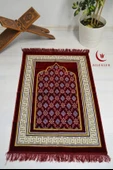 Kadife Seccade Bordo - 70x110 cm -– Ekonomik,Hafif ve Kullanışlı - 1
