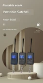 Taşınabilir 40kg Elektronik Terazi - Siyah - Çince (Longbei Tescilli) - 4