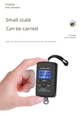 Taşınabilir 40kg Elektronik Terazi - Siyah - Çince (Longbei Tescilli) - 6