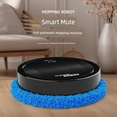 Akıllı Mop Makinesi - Otomatik Islak ve Kuru - USB Şarjlı - Siyah - 3