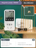 Dijital Termostat - Manyetik Prob 4000W - Gerçek Zamanlı Ekran - 1