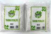 2 Adet 10 Lt Tarım Perliti Köklendirici Perlit (TOPLAM 20 LİTRE) Drenaj Düzenleyici Premium Kalite - 1