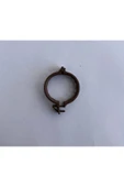 Bitki Klipsi - Domates Klipsi 50 Adet 25 mm Gövde Sarmaşık Bitki Bağlama Kelepçesi, Kahverengi - 4