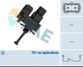 FAE 24810   FREN MÜŞÜRÜ FIESTA V FOCUS FUSION MONDEO 1.2- 1.3-1 - 1