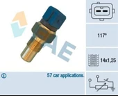 FAE 34440  HARARET MÜŞÜRÜ MAVİ 118 DERECE PARTNER BELINGO ZX 1.4 8 - 1