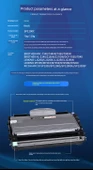 Uyumlu Toner Kartuşu - Sarı - Toz Kutusu + Tambur Ünitesi - 6