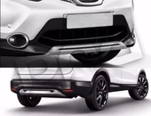YMTRADE 2014-2017 Nissan Qashqai On Arka Koruma - 2