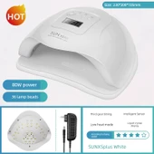 Taşınabilir Hızlı Kuruyan Oje Lambası - SUN X5 Plus-Beyaz (80W Fototerapi Lambası) - 1