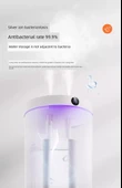 5L Büyük Kapasiteli Çift Sprey USB Nemlendirici - Dijital Ekran - 12