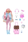 Barbie Extra Seyehat Bebekleri Kar Temalı HPB16 - 1