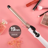 Profesyonel Saç Bukle Makinesi - 19mm - Dört kademe sıcaklık ayarı - Patlama önleyici tasarım - 1