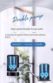 Elektrikli Su Pompası - Çift Pompa Hızlı Su Çıkışı - 7