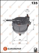 Eurorepar E148123 -psa  Yakıt Filtresi Müşürsuz Bipper-nemo-p307-207-206-c3-c2 1.4 Hdı-fusion-fiesta 1.4tdcı 00892 - 1