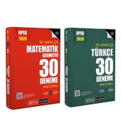 Pegem Yayınları 2026 KPSS Matematik ve Türkçe Deneme Seti 2 Kitap - 1