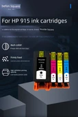 HP 915XL Siyah Mürekkep Kartuşu - 1000 Sayfa Standart Versiyon - 4