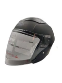 PROYOU YARIM KASK MAT SİYAH (GÜNEŞ VİZÖRLÜ) thumbnail 8