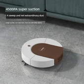 Akıllı Süpürme Robotu - S30 28 inç Beyaz - Resmi Standart + Gelişmiş Elektrikli Kontrol Su Tankı + Otomatik Yenileme - 4