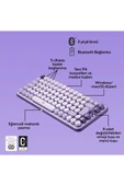 Logitech POP Keys 920-011527 Krem Mor TKL Kablosuz Mekanik Klavye Outlet - 6
