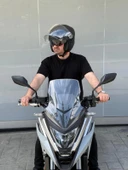 PROYOU YARIM KASK MAT SİYAH (GÜNEŞ VİZÖRLÜ) thumbnail 6